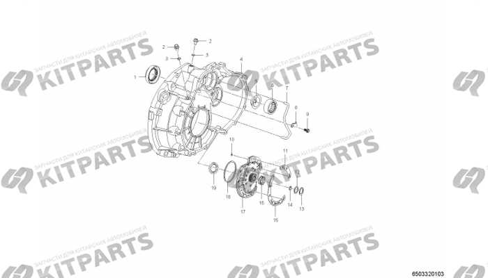 Корпус передняя часть Lifan