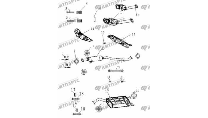 Система выпуска Geely